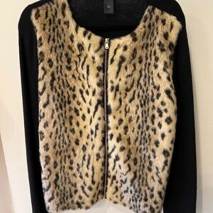 Ann Taylor zippered sweater